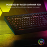 ريزر كينوسا V2 لوحة مفاتيح الألعاب الغشائية مع ريزر كروما RGB، أسود