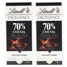 Lindt Excellence Dark Chocolate Assorted Value Pack 2 x 100 g