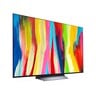 LG OLED evo TV 77 Inch C2 series, New 2022, Cinema Screen Design 4K Cinema HDR webOS22 with ThinQ AI Pixel Dimming - OLED77C26LA