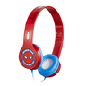 SMD Marvel Spiderman Stereo Headphones with Adjustable Headband and 1.2M Aux Cable, Red, MV-10902-SMV