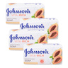 Johnson & Johnson Vita Rich Papaya Soap, 4 x 175 g