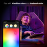 فيليبس هيو مجموعة مصباح اضاءة ذكي ابيض وألوان إل إي دي ( 3 لمبات ذكية E27 & جهاز التحكم هيو بريدج ) ، 929002216817