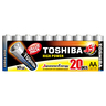 Toshiba High Power Alkaline AA Battery, 1.5V x 20 Pcs, LR06