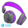 JLab JBuddies Kids Wireless Headphones Grey-Purple