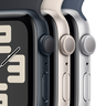 Apple Watch SE GPS, Starlight Aluminium Case with Starlight Sport Loop, 40 mm, MR9W3