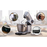 Bosch Series 8 Kitchen Machine with scale, 1600W, Silver/Black, MUM9GX5S21