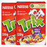 Nestle Trix 6 Fruity Shapes Value Pack 2 x 330 g