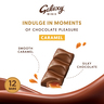 Galaxy Minis Caramel Chocolate Bars 12 pcs 168 g