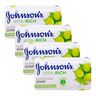 Johnson & Johnson Vita Rich Revitalising Grape Seed Oil Soap, 4 x 175 g