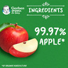 جربر اكل اطفال عضوي تفاح من سن 6 اشهر 90 جم