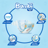 Sanita Bambi Baby Diaper Size 4 Large 8-16kg 96pcs