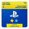 Sony Wallet Top-up Digital Gift Card, 34 USD