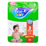 Fine Baby Baby Diapers Mega Pack Size 3 Medium 4-9 kg 72 pcs