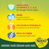 Nestle Nido Fortified Milk Powder Rich in Fiber Pouch, 2250 g