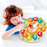 Hape Chunky Clock Puzzle Set for Kids, E1622