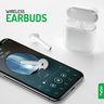 Iends Wireless Earbuds, White, IE-TWS41