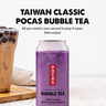 Pocas Bubble Tea Taro Flavor with Tapioca Pearls 490 ml