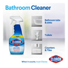 Clorox Disinfecting Bathroom Cleaner Spray Bleach Free 500 ml
