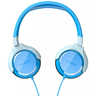 Philips Kids Wired HeadPhone with Mic, Blue, TAKH301