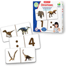 The Learning Journey Match It! Dinomoes, 33 pcs, Assorted, 117316