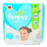 Pampers Baby Dry Active Diaper Size 7 15+ kg Value Pack 30 pcs