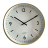 مابل ليف هوم ساعة حائط بلاستيك لون خشبي، 30 سم، BP-R1201W