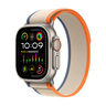 Apple Watch Ultra 2 GPS + Cellular, Titanium Case with Orange/Beige Trail Loop, 49 mm, M/L, MRF23AE/A