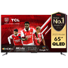 TCL 65 Inches 4K Google Smart QLED TV, Black, 65C645
