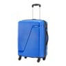 سفاري زيون حقيبة سفر 4 عجلات صلبة مقاس 55 سم أزرق