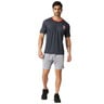 Black Panther Men's Sports Active Wear Shorts, PC 511001MHXC, A.Grey Mel, M