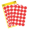 Avery 18mm Color Coding Dots, Red, 3004
