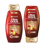 Garnier Ultra Doux Healing Castor & Almond Oil Shampoo 400 ml + Conditioner 400 ml