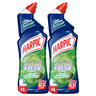 Harpic Toilet Cleaner Liquid Pine Fragrance Value Pack 2 x 1 Litre