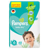 Pampers Baby-Dry Taped Diapers with Aloe Vera Lotion, up to 100% Leakage Protection Size 6 13+kg 48 pcs