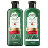 Herbal Essences Sulfate Free Potent Aloe + Mango Shampoo 400 ml & Conditioner for Dry Hair and Frizzy Hair 400 ml