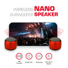 Trands Wireless Nano Sub-woofer Speaker, Black, TR-SP902