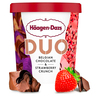 Haagen-Dazs Duo Belgian Chocolate & Strawberry Crunch Ice Cream 420 ml