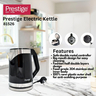Prestige Stainless Steel Kettle, 1500W, 1.8L, Black, PR81526