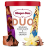 Haagen-Dazs Duo Belgian Chocolate & Vanilla Crunch Ice Cream 420 ml