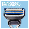 Gillette Skinguard Razor Handle + 2 Blades