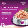 Whiskas Purrfectly Fish with Tuna Wet Cat Food for Adult Cats 1+ Years 85 g