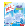 Harpic Hygienic Cageless Hygienic Toilet Block Marine & Minerals Scent with Essential Oils 2 x 40 g