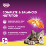 Whiskas Chicken Dry Cat Food for Adult Cats 1+ Years 480 g