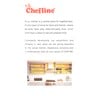 Chefline Spice Jar With Rack, 4 pcs, GSR-1124B
