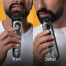 Beard Trimmer with Precision Wheel and 5 Styling Tools, Grey, BT5440