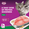 Whiskas Wet Cat Food Tuna Made with Real Fish for Adult Cats 1+ Years 12 x 80 g