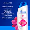 Head & Shoulders 2in1 Smooth & Silky Anti-Dandruff Shampoo & Conditioner for Dry and Frizzy Hair 900 ml