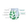 Pure Born Organic Diaper Pants Size 5, 12-17kg Value Pack 40 pcs