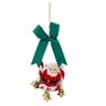 Party Fusion Xmas Decoration Hanging Bell With Décor 7cm 6180-01 Assorted