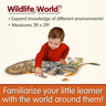 The Learning Journey Wildlife World Safari Puzzle, 200 pcs, Assorted, 223697